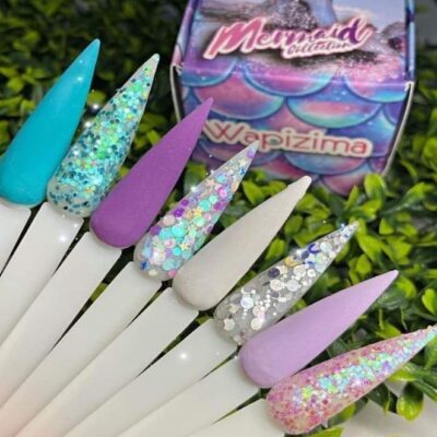 Acrílicos de 8 pz Wapizima Mermaid