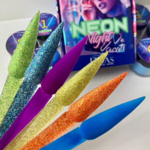 Acrílicos de 6 pz Divas Neon Night