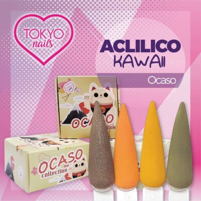 Acrílicos de 4 pz Tokyo Nails Ocaso