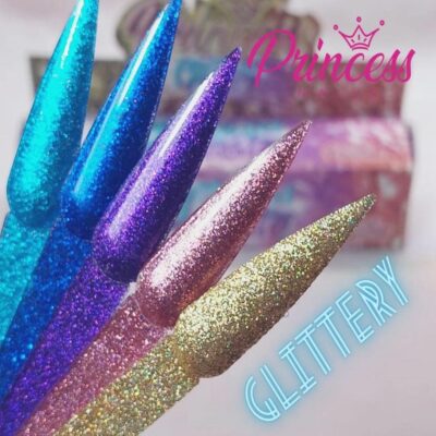 Acrílicos de 5 pz Princess Gittery