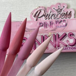 Acrílicos de 5 pz Princess Pinks