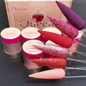 Acrílicos de 6 pz Princess Queen