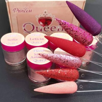 Acrílicos de 6 pz Princess Queen