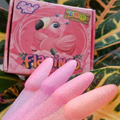 Acrílicos de 4 pz Rebel Pink Flamingo