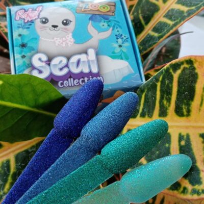 Acrílicos de 4 pz Rebel Pink Seal