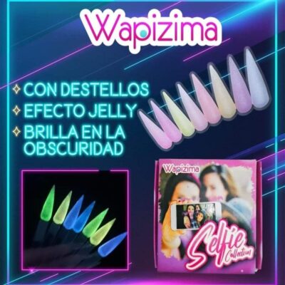 Acrílicos de 8 pz Wapizima Selfie