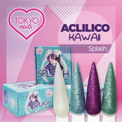 Acrílicos de 4 pz Tokyo Nails Splash