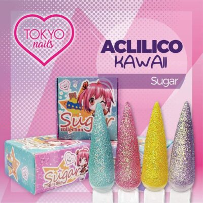 Acrílicos de 4 pz Tokyo Nails Sugar