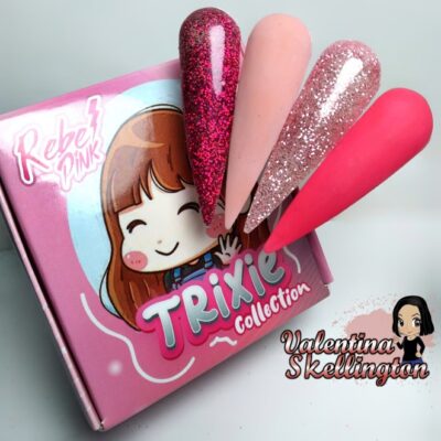 Acrílicos de 4 pz Rebel Pink Trixie